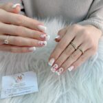 Nagel Studio Zehlendorf French Nails Blumen Design Berlin