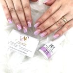 Rosa Babyboomer Gelnägel mit Glitzer Verlauf – elegantes Nageldesign bei MC Nails & Beauty Berlin