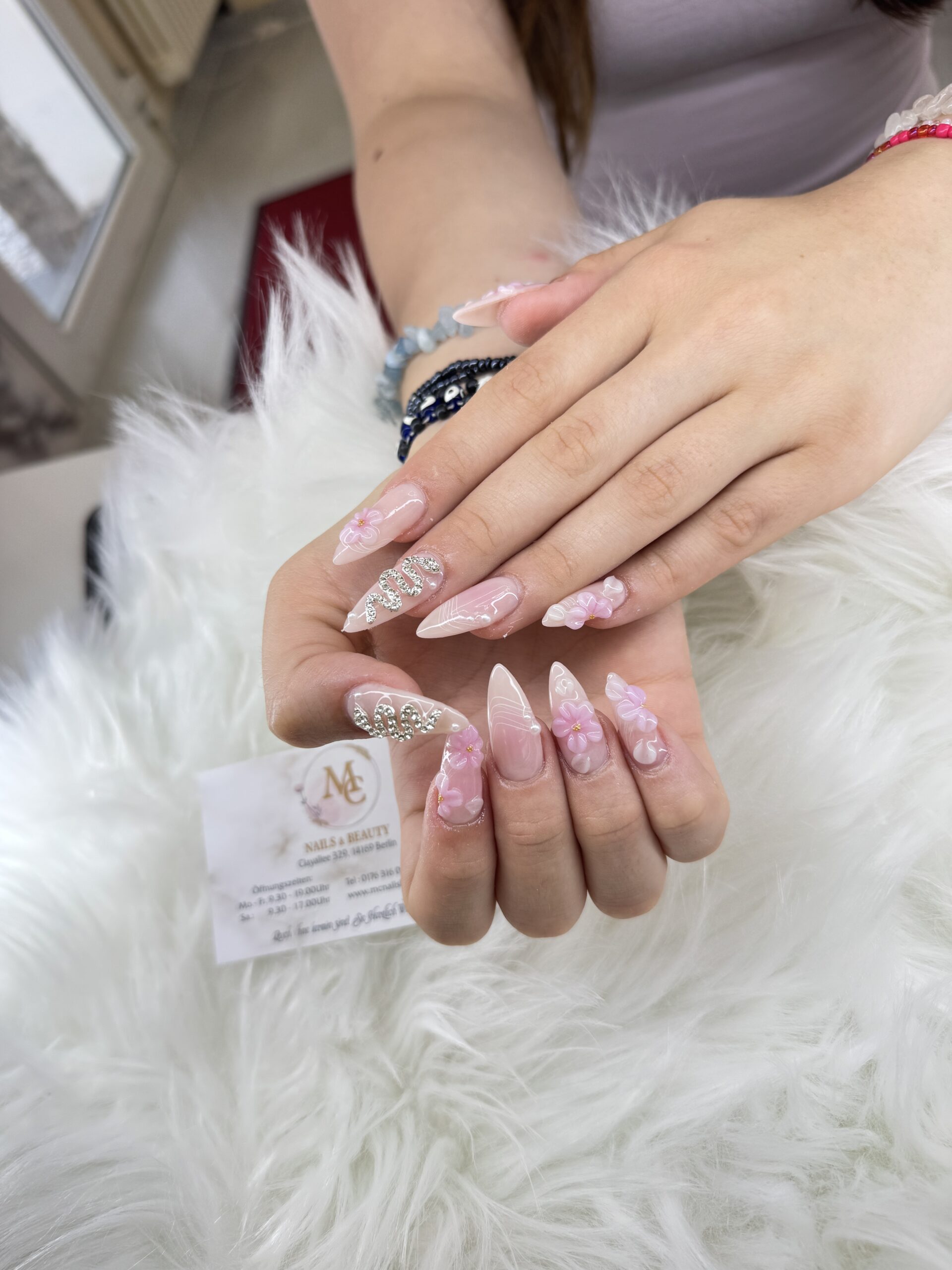 Blumen Nail Art Berlin Zehlendorf
