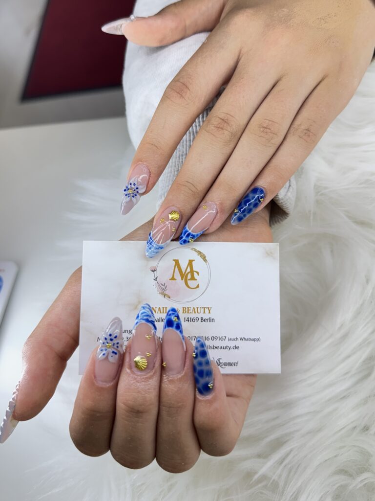 Exklusive Meerjungfrau-Nägel in Berlin Zehlendorf – Luxus Nageldesign