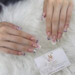 Luxus Nagelstudio Berlin Zehlendorf: Animal Print & 3D Blumen Nail Art